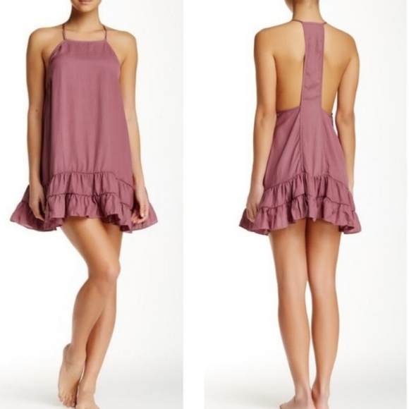 Free People Dresses & Skirts - Free People Dusty Rose Raven Slip Dress